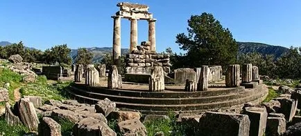 Delphoi jósda - oracle Apollo a Delphi