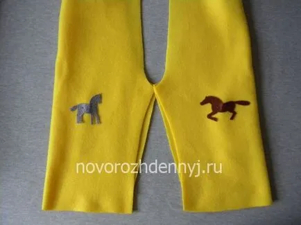 Gyermek nadrág bilincset, hogyan kell varrni a saját kezét
