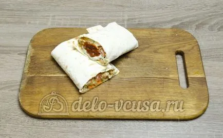 Shawarma у дома рецепта със снимка