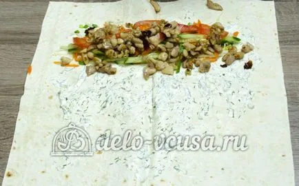 Shawarma у дома рецепта със снимка