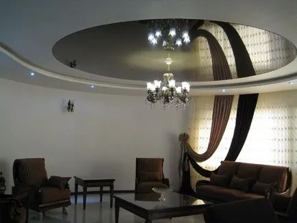 Шикозният дизайн на окачени тавани (тавани) Шикозният дизайн на окачени тавани