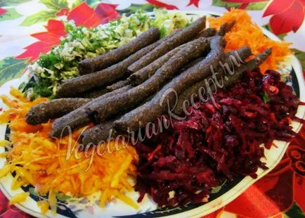 Syroedcheskaya наденица - лов - рецепта със снимки (наденица) Syroedcheskaya наденица - лов - рецепта със снимки
