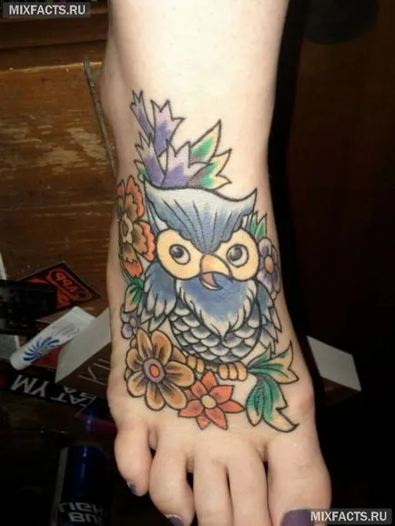 Owl татуировка значение и снимки