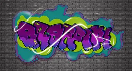 Създаване на Graffiti текст в Photoshop