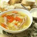 Супа с домашно приготвени спагети и пилешко стъпка рецепта за най-вкусните