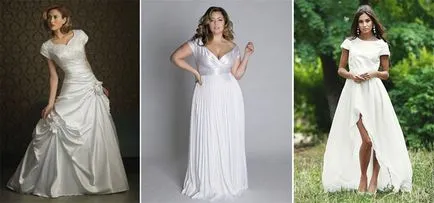 Сватбени рокли с къси ръкави популярен модел 2017 със снимка (2017) Сватбени рокли с къси ръкави популярен модел 2017 със снимка