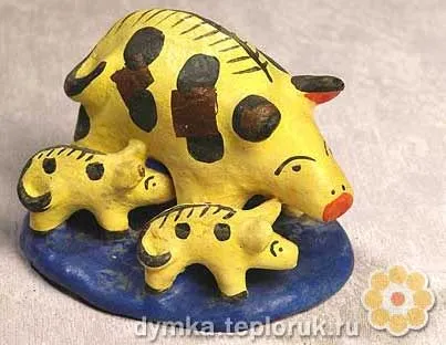 Dymkovo játék - gyártás alapjait - a móka! (Toy) Dymkovo játék - gyártás alapjait - a móka!