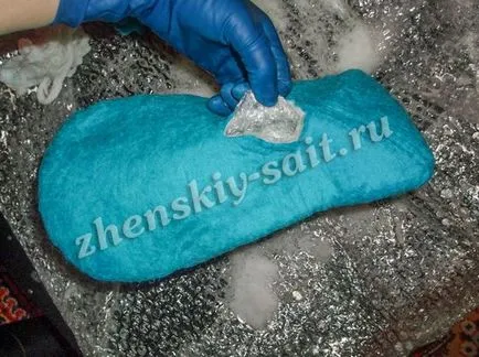 Чехли изработени от вълна, мокро сплъстяване свои ръце, майсторски клас за начинаещи (сплъстяване) Чехли изработени от вълна, мокро сплъстяване свои ръце, майсторски клас за начинаещи
