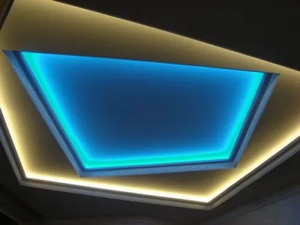 LED светлини със собствените си ръце, сграда портал