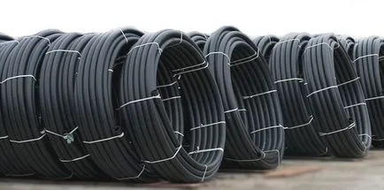 HDPE тръби за водопровод монтаж и за даване на правилна операция (вила) HDPE тръби за водоснабдяването в страната на монтажа и правилното функциониране