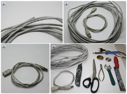 Usb удължител с ръцете си