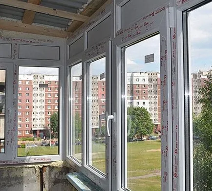 Задайте балкон рамки