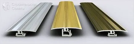 Праг вътрешна врата - видове и характеристики на инсталацията (Threshold) Праг вътрешна врата - вида и характеристиките на инсталацията