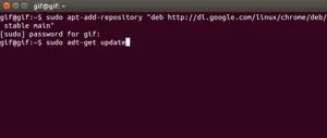 Hozzáadása, törlése egy adattárat ubuntu