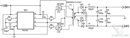 Високо качество 50W усилвател с по-чип tda1514a