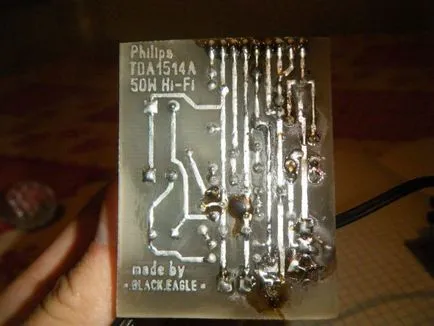 Високо качество 50W усилвател с по-чип tda1514a