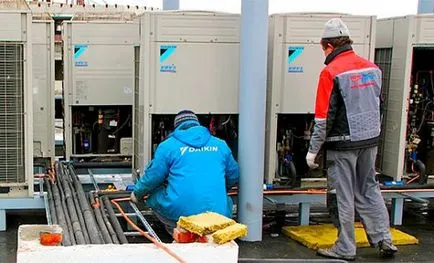 VRV климатична система, която е, принципа на работа, предимства