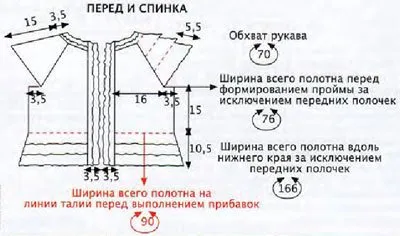 А пуловер за деца спици схема с подробно описание и видео семинари