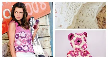 плетене на една кука кабел, nicehandmade - Плетене на една кука за дома