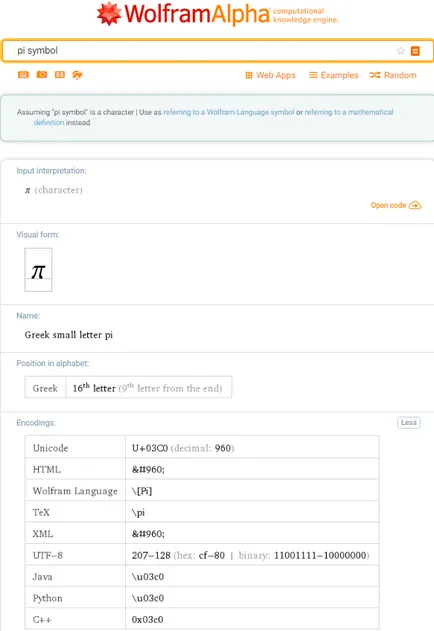 WolframAlpha на Руски (приблизително изчисляване се извършва) WolframAlpha на Руски