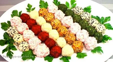Снек Raffaello сирене се получават лесно, много вкусно и красиво