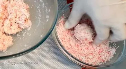 Снек Raffaello сирене се получават лесно, много вкусно и красиво