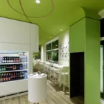 Зелен, зелен интериор и комбинацията си, lookcolor