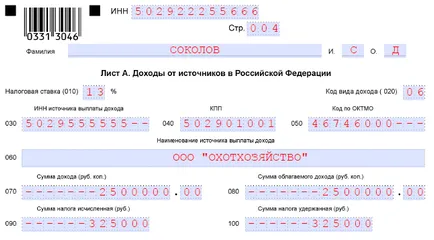 Попълване Декларация 3-PIT за ръководството 2016 с образци и примери