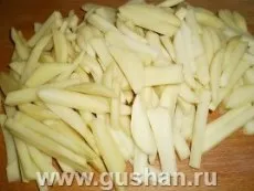 Пържени картофи със зеле, готвя прости и вкусни