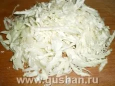 Пържени картофи със зеле, готвя прости и вкусни