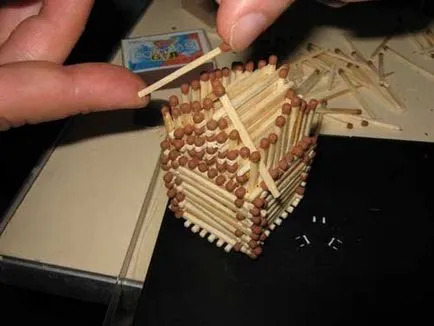 House gyufa nélkül ragasztó a saját kezét