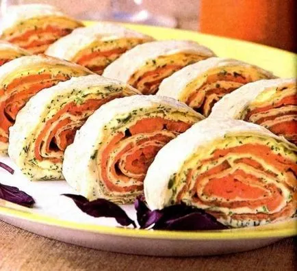 6 вкусни рецепти ролки Лаваш ролки