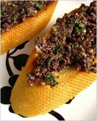 Аншоа сребро европейска кухня
