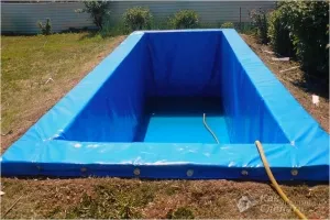 PVC басейн собствените си ръце