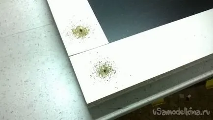 Бельо скрин с ръцете си