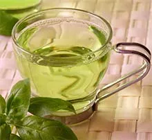 ползи чай косата