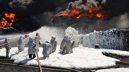 Than погасяването на пожарите - противопожарно оборудване