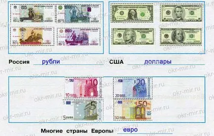Какво е пари (Pleshakov, работна книга степен 3, част 2)