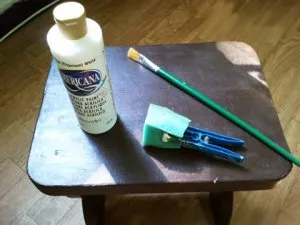 A hatás az öregedés Decoupage (Masterclass)