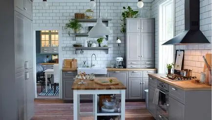 Kísérletezni, hogyan kell rendelni IKEA konyha - hasznos tippeket (IKEA) Kísérletezni, hogyan kell rendelni IKEA konyha - Tippek