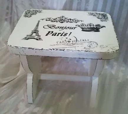 A hatás az öregedés Decoupage (Masterclass)