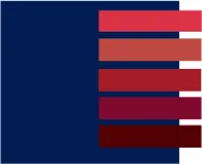Indigo, комбинацията от дрехи и интериор