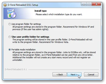 D-отстранявам Reloaded дос работят любимите си игри на Windows 7, XP и Vista