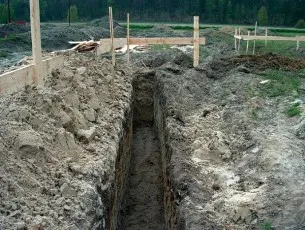 Фондация за гаража с ръцете си походова технология!
