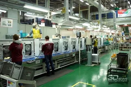 Фото доклад от област LG завода за Москва в България правят телевизори, монитори, хладилници и