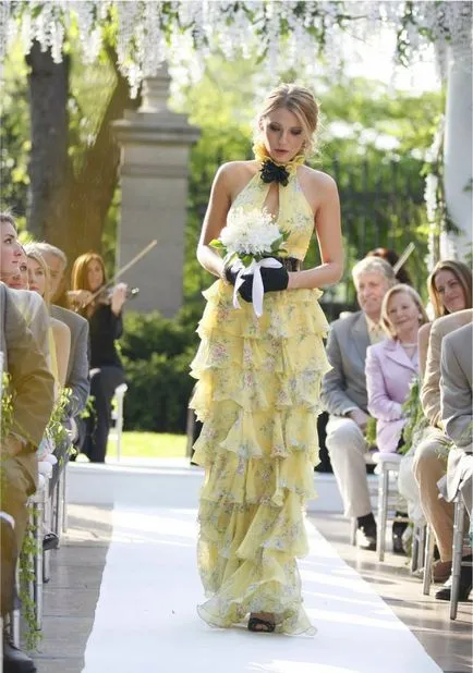 Gossip Girl всички стилна сватба серия - на територията на стил и креативност