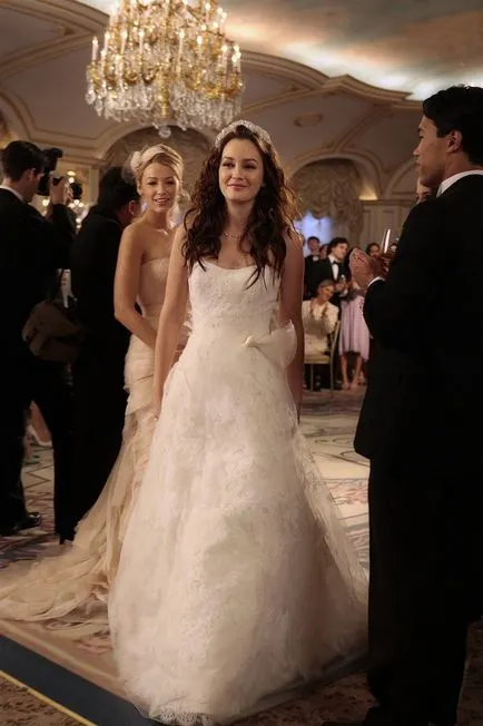Gossip Girl всички стилна сватба серия - на територията на стил и креативност