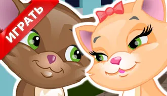 Приключенски игри за двама котки, игри за момичета