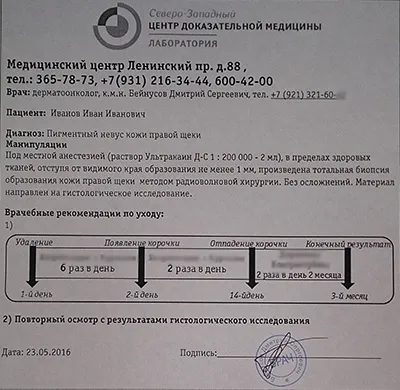 Как да безопасно премахване на белег по рождение