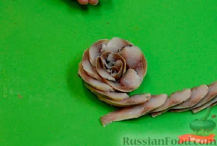 Колко е красиво квартира херинга за празника маса)